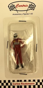 Carlos Reutemann Ferrari Figurine
