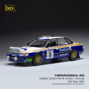 IXO 1:18 Subaru Legacy RS #6 Markku Alén/Ilkka Kivimäki RAC Lombard Rally 1991