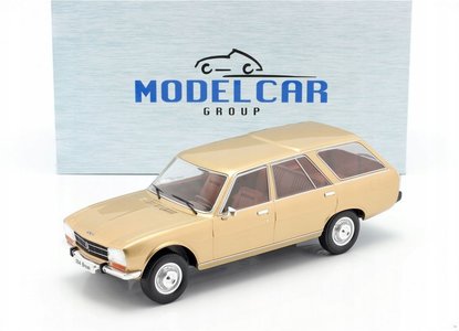 MCG 1:18 1976 Peugeot 504 Break in metallic beige
