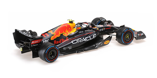 Minichamps 1:18 Oracle Red Bull RB18 #11 Sergio Perez WINNER Monaco GP 2022 with Rain Tyres