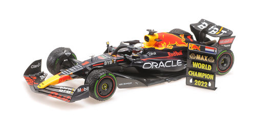 Minichamps 1:18 Oracle Red Bull RB18 Max Verstappen WINNER Japan GP 2022