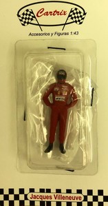 Jacque Villeneuve Ferrari Figurine