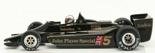 MCG 1:18  Lotus Ford 79, #5, John Player Lotus Mario Andretti World Champion 1978