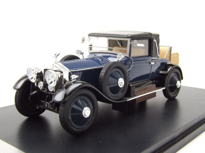 1:43 1920 Rolls Royce Silver Ghost Doctors Coupe in Dark Blue/Black