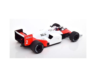 MCG 1:18  MP4/2B #2 Alain Prost - Winner -Monaco GP- 1985 World Champion
