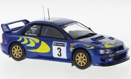 IXO 1:43 Subaru Impreza S5 WRC #3 McRae/Grist RAC Rally 1997 25th Anniversary Ed