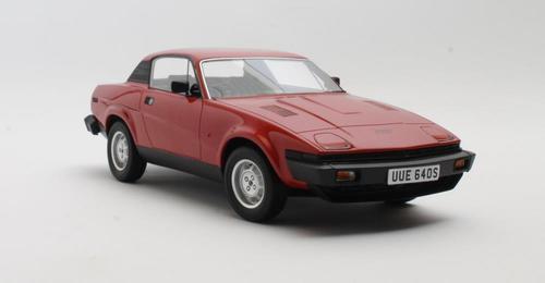 Cult Scale 1:18 1979-82 Triumph TR7 Coupe Right Hand Drive in red