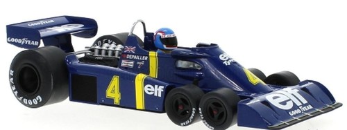 MCG 1:18 Tyrrell P34-2 #4 P.Depailler 2nd Place Sweden GP formula 1 1976