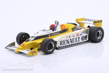 MCG 1:18 Renault RS10 #15 Jean-Pierre Jabouille winner France GP formula 1 1979