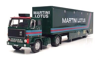 IXO 1:43 1975-1979 Volvo F88 Martini-Lotus Racing Race Transport