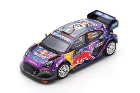 IXO 1:43 Ford Puma WRC Rally #42 C.Breen/P.Nagel - 3rd place - Monte-Carlo 2022
