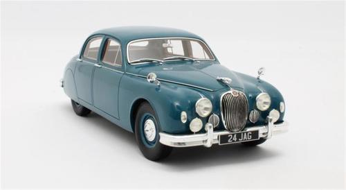 Cult Scale 1:18 1955 Jaguar 2.4 MK1  - Right Hand Drive - in Blue