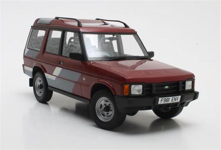 Cult Scale 1:18 1989 Land Rover Discovery MKI RHD in metallic red