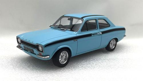 Cult Scale 1:18 1973 Ford Escort Mexico Right Hand Drive in blue