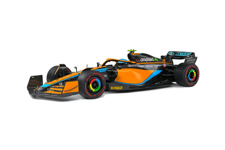 Solido 1:18 McLaren ML36 #4 Lando Norris 3rd place Italian GP 2022