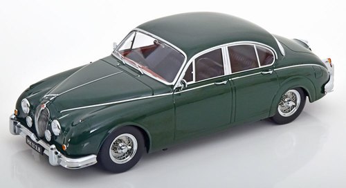 KK Scale 1:18 1959 Jaguar Mk II 3.8 RHD in Dark Green