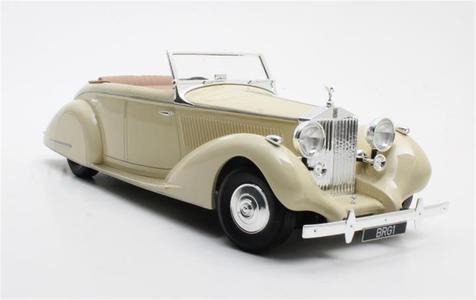 Cult Scale 1:18 1937 Rolls-Royce 25-30 Gurney Nutting All Weather Tourer #GR048 Ivory