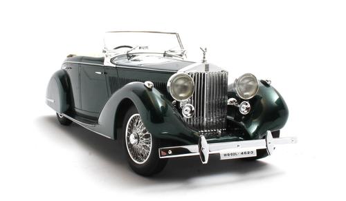 Cult Scale 1:18 Rolls Royce 25-30 Gurney Nutting All Weather Tourer in green