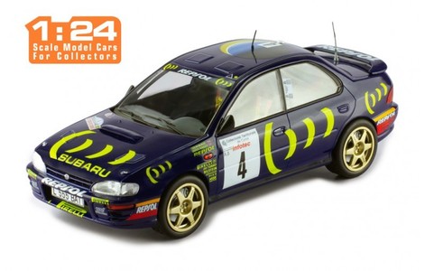 1:24 Subaru Impreza #4 C.McRae - D. Ringer 5th place Tour de Course 1995