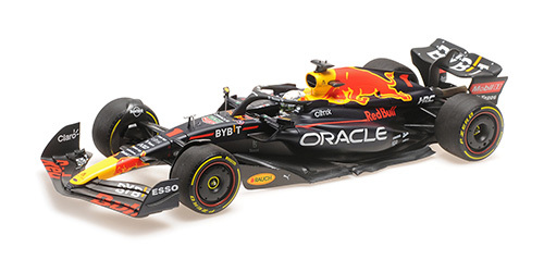 Minichamps 1:18 Oracle Red Bull RB18 Max Verstappen WINNER Italian GP 2022
