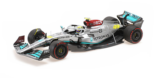 Minichamps 1:18 Mercedes-AMG Petronas W13E #44 Lewis Hamilton Spanish2022