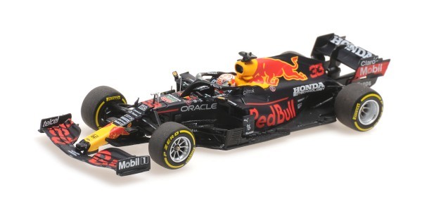 Minichamps 1:43 Red Bull Racing RB16b #33 M Verstappen Winner  Mexico GP F1 2021