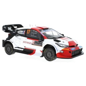 IXO 1:18 Toyota Yaris Rally 1 #17 Ogier/Landais WINNER Monte Carlo Rally 2023