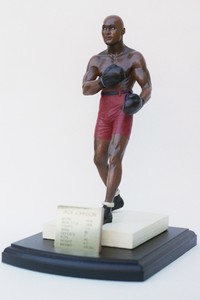 Jack Johnson Boxing figurine