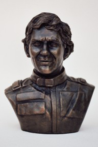 Ayrton Senna 1:4 Bronze Bust